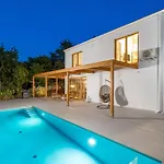 4 With Heated Pool Soline, Krk, 280 M From Beach, By 4villas
