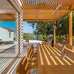 4 With Heated Pool Soline, Krk, 280 M From Beach, By 4villas * ソリネ