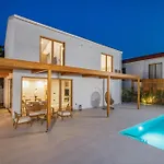 4 With Heated Pool Soline, Krk, 280 M From Beach, By 4villas Villa *