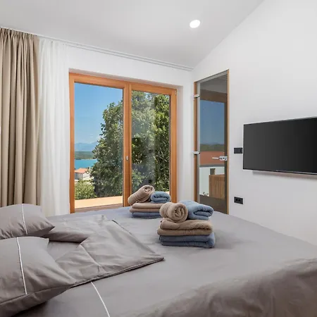 4 With Heated Pool Soline, Krk, 280 M From Beach, By 4villas