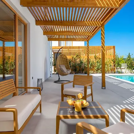 4 With Pool Soline, Krk, 280 M From Beach, By 4villas Villa *
