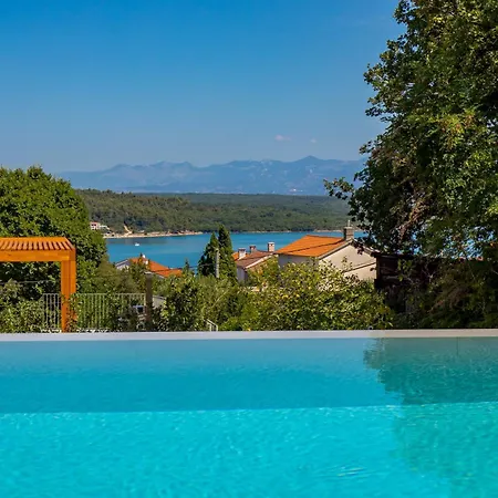 Vila 4 With Heated Pool Soline, Krk, 280 M From Beach, By 4villas *