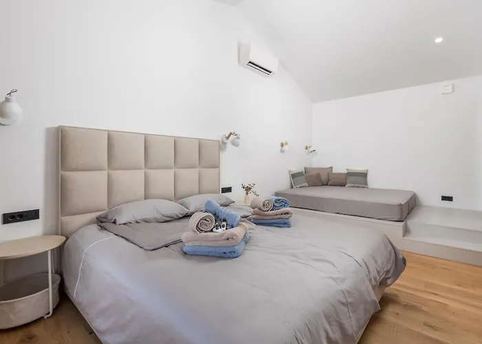 4 With Pool Soline, Krk, 280 M From Beach, By 4villas * Soline (Krk)