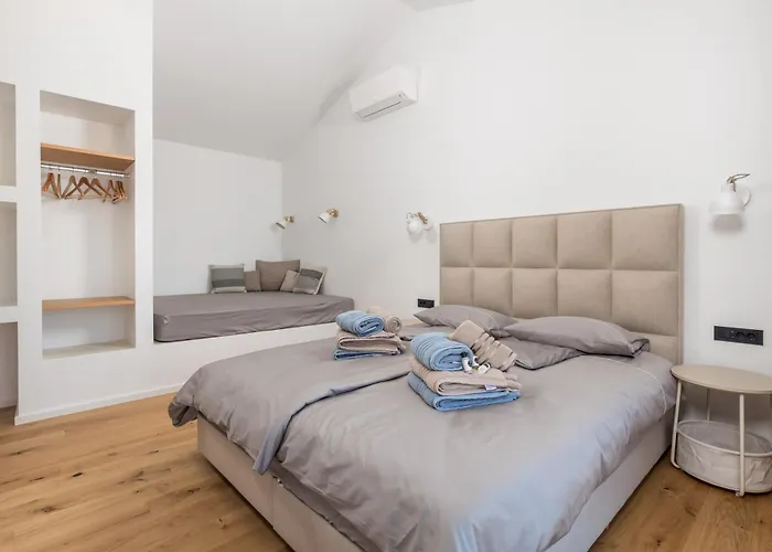 Villa 4 With Pool Soline, Krk, 280 M From Beach, By 4villas Soline