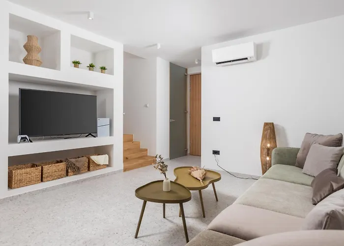 4 With Pool Soline, Krk, 280 M From Beach, By 4villas *