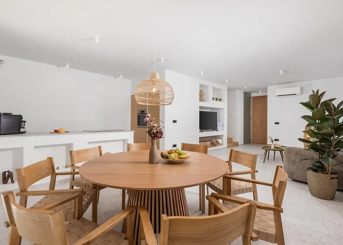 4 With Pool Soline, Krk, 280 M From Beach, By 4villas Villa Soline