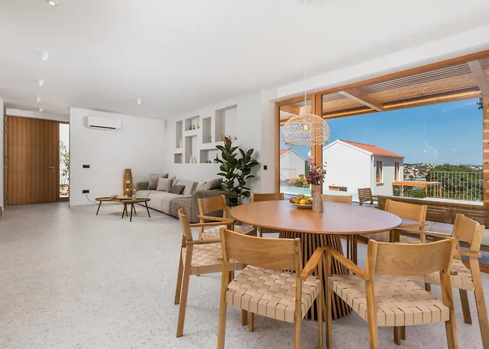 Villa 4 With Pool Soline, Krk, 280 M From Beach, By 4villas