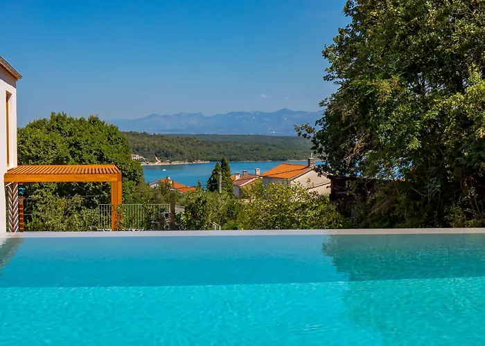 Villa 4 With Pool Soline, Krk, 280 M From Beach, By 4villas *